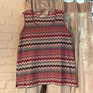 Knit tank top